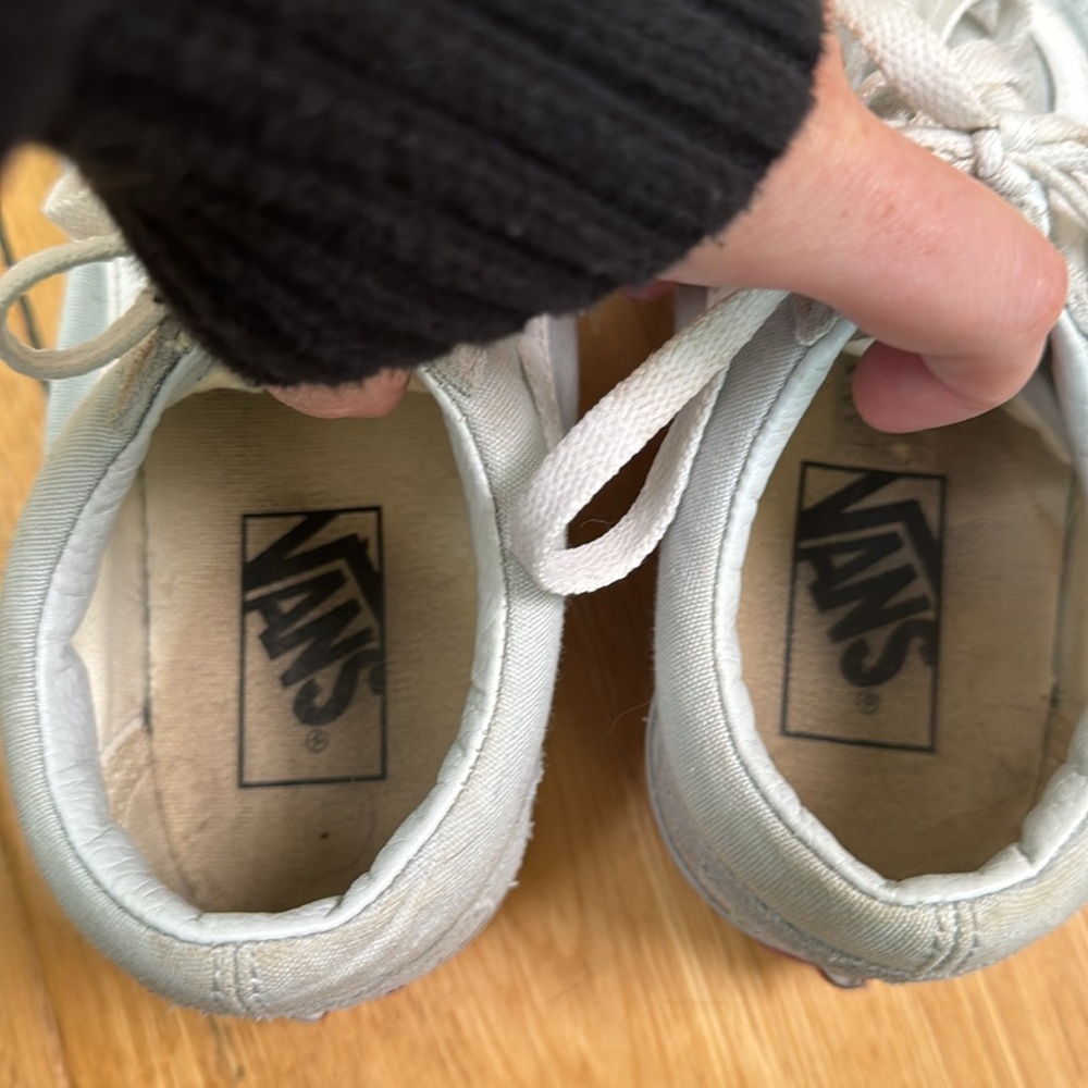 Light Blue Suede Vans - Picture 9 of 10